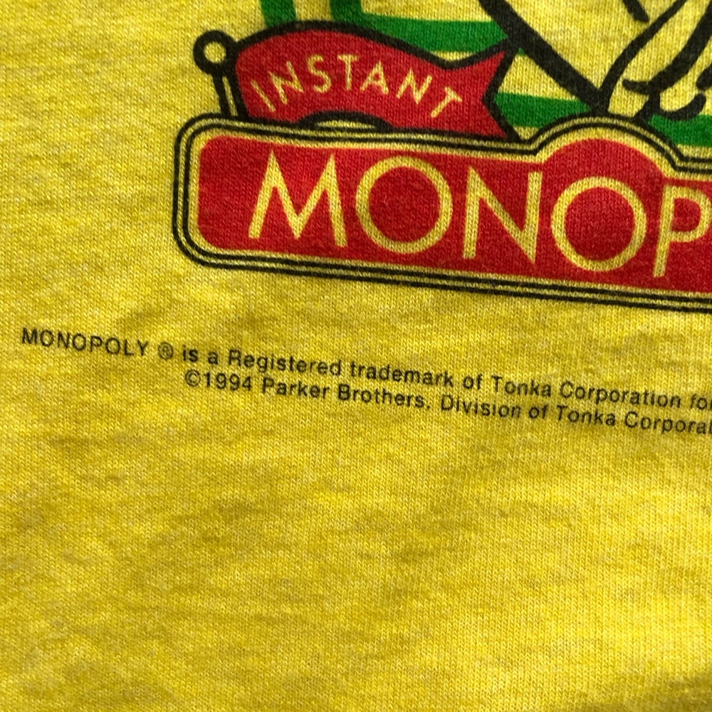 Vintage Monopoly Tee Shirt - Picture 5 of 5